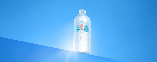 branded bottled water for corporate events